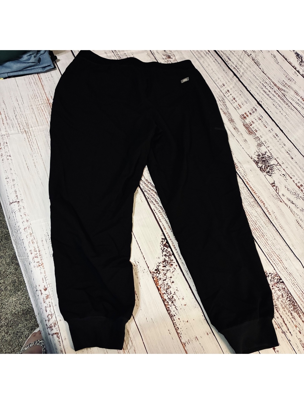 FIGS Technical Collection black jogger scrub pants XL